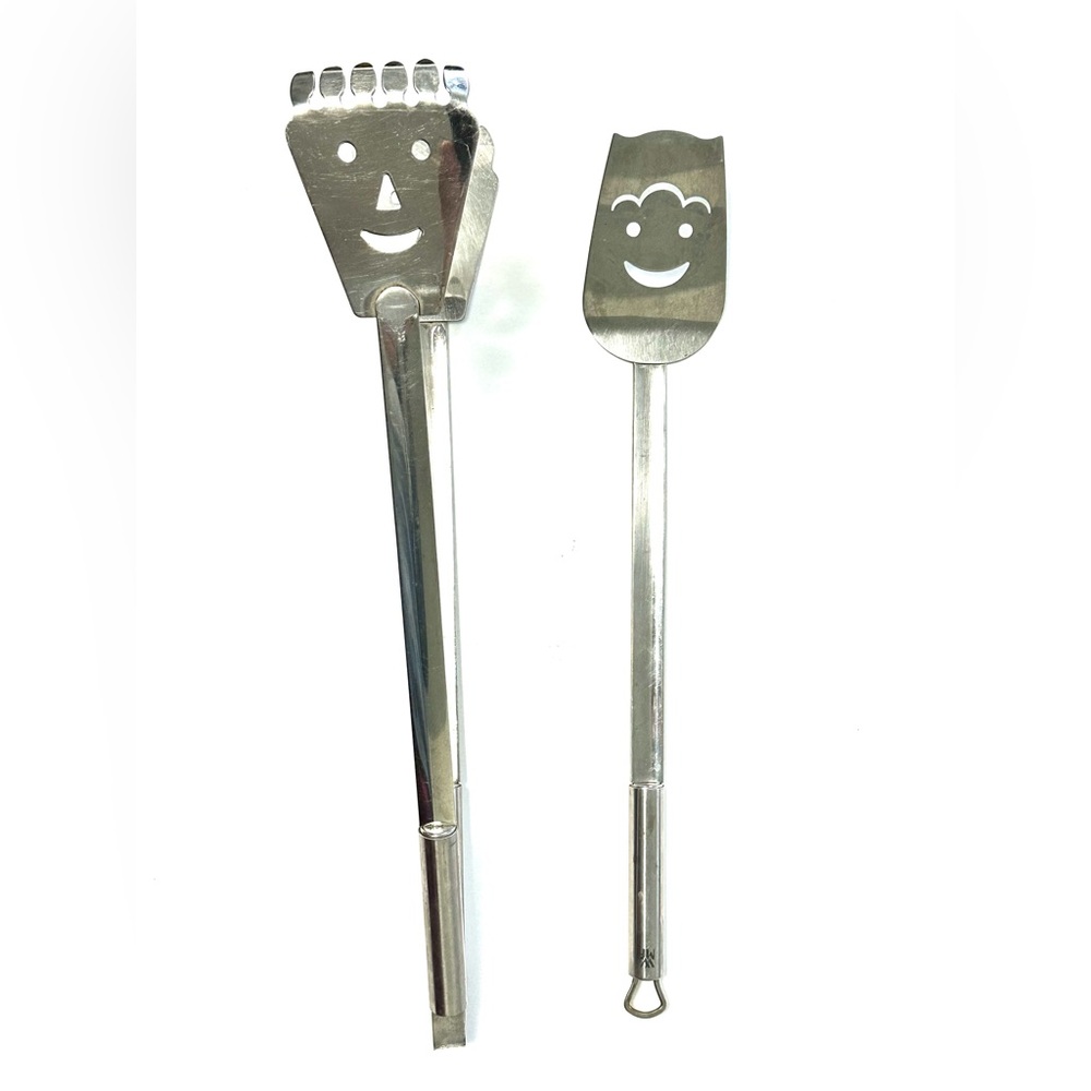 Vintage WMF Fantasia Line Profi Plus Stainless Steel Spatula and Tongs